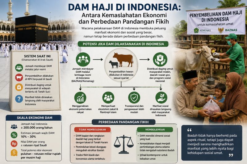 DAM Haji di Indonesia: Antara Kemaslahatan Ekonomi dan Perbedaan Pandangan Fikih