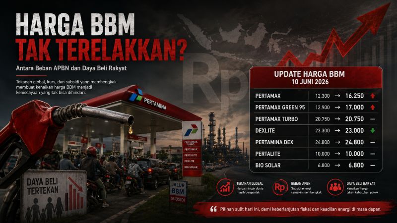 Dilema Pembangunan: Mengapa Kenaikan Harga BBM Nonsubsidi Sulit Dihindari?