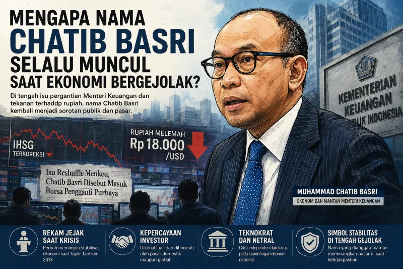 Mengapa Nama Chatib Basri Selalu Muncul Saat Ekonomi Bergejolak?