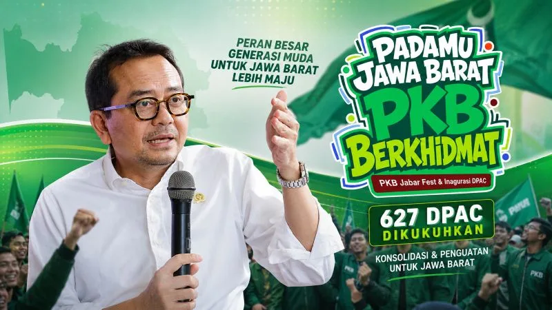 PKB Jabar Beri Ruang Besar untuk Anak Muda, 627 DPAC Siap Dikukuhkan